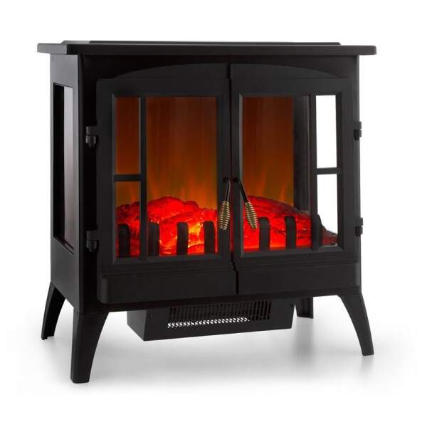 Chemin/ée electrique 1500w Ewt mini cube jaune