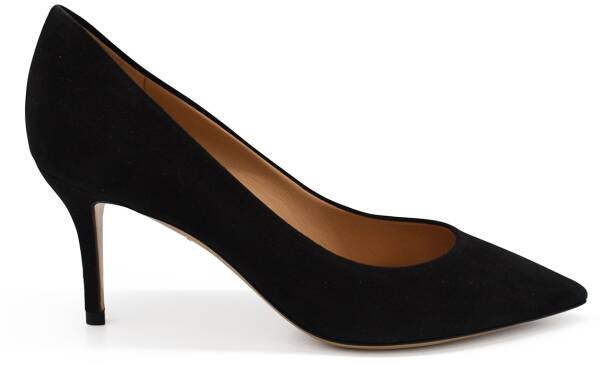 escarpin noir pailleté