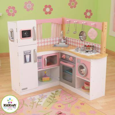 kidkraft cuisine grand gourmet vert 53274 cuisine en
