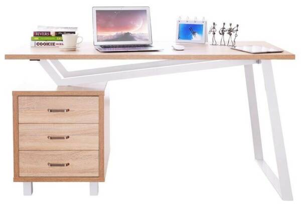 Bureau informatique STOKE 137x55x75cm