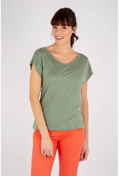 tee shirt chiné femme