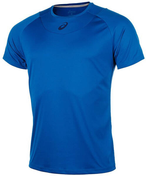 asics t shirt fille deepblue