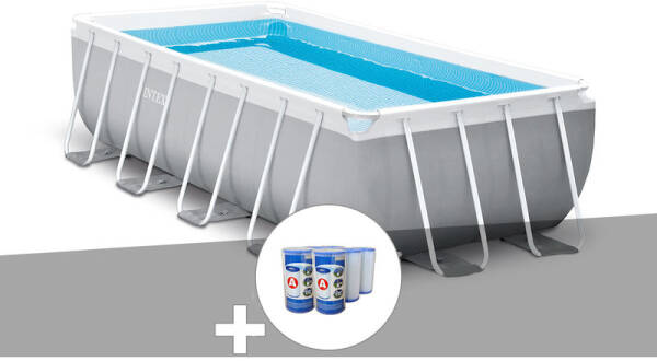 Intex Liner tubulaire rond bleu 427 x 122 m - Liner se