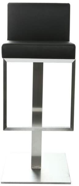 Miliboo Tabouret De Bar Design Noir Et Bois Clair Bent