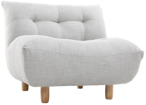 Miliboo Fauteuil Scandinave Gris Et Chêne Yumi