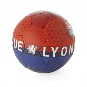 Ballon Football Loisir Rouge Lyon Ballon Supporter t5 Ol boutique Taille Unique